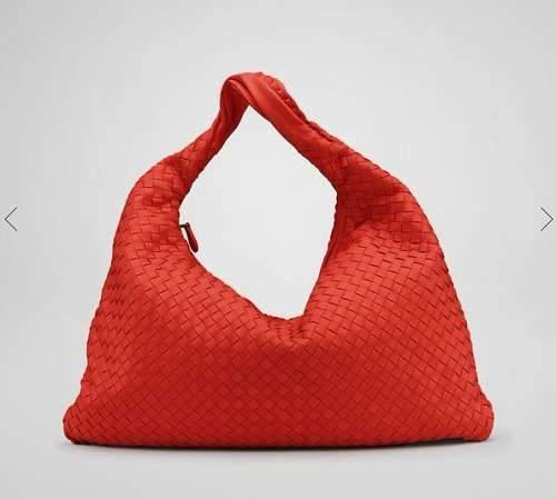 Bottega Veneta Nappa Hobo Lambskin Bag 5091 red
